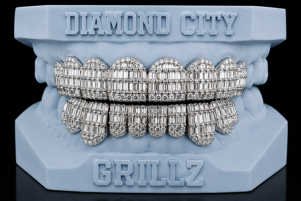 Baguette — VVS1 Lab Grown Diamond Grillz