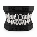 Custom Silver Grillz