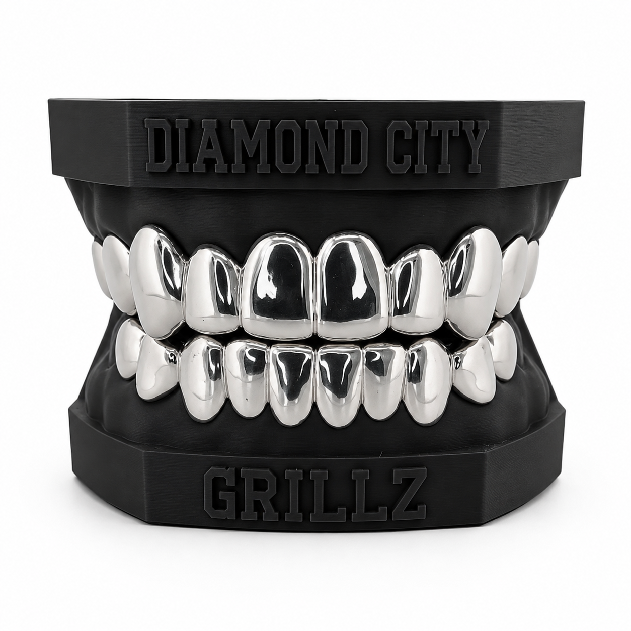Custom Silver Grillz
