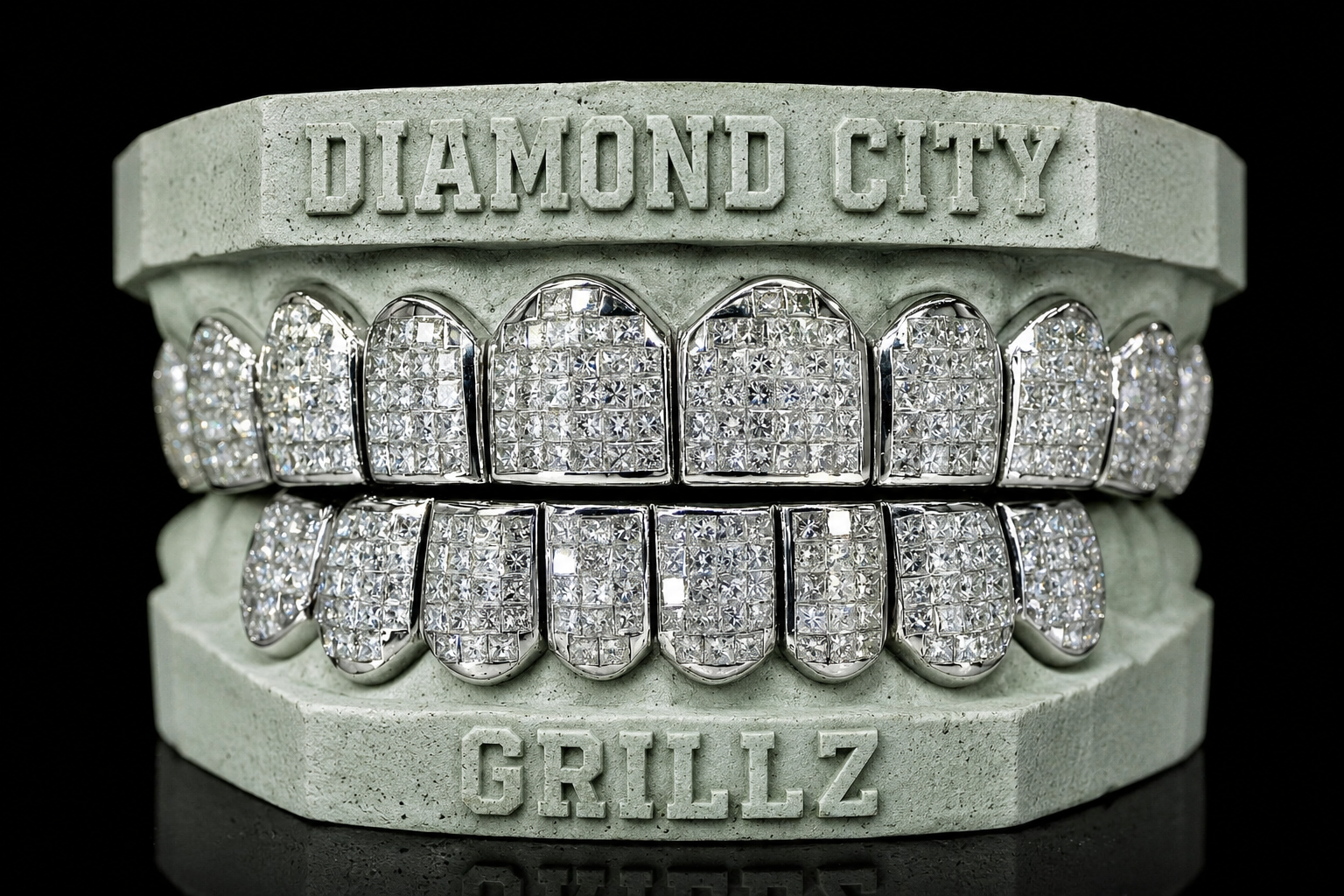 Invisible Set — VVS1 Lab Grown Diamond Grillz