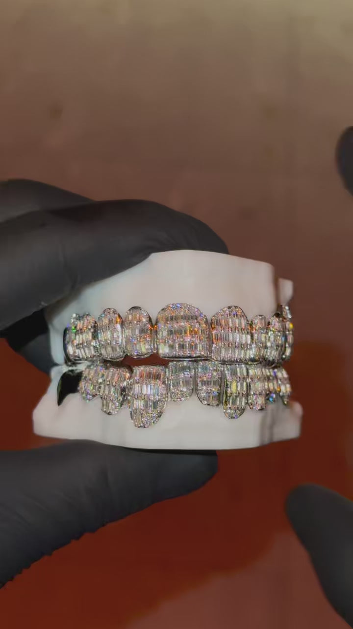 Baguette — VVS1 Lab Grown Diamond Grillz